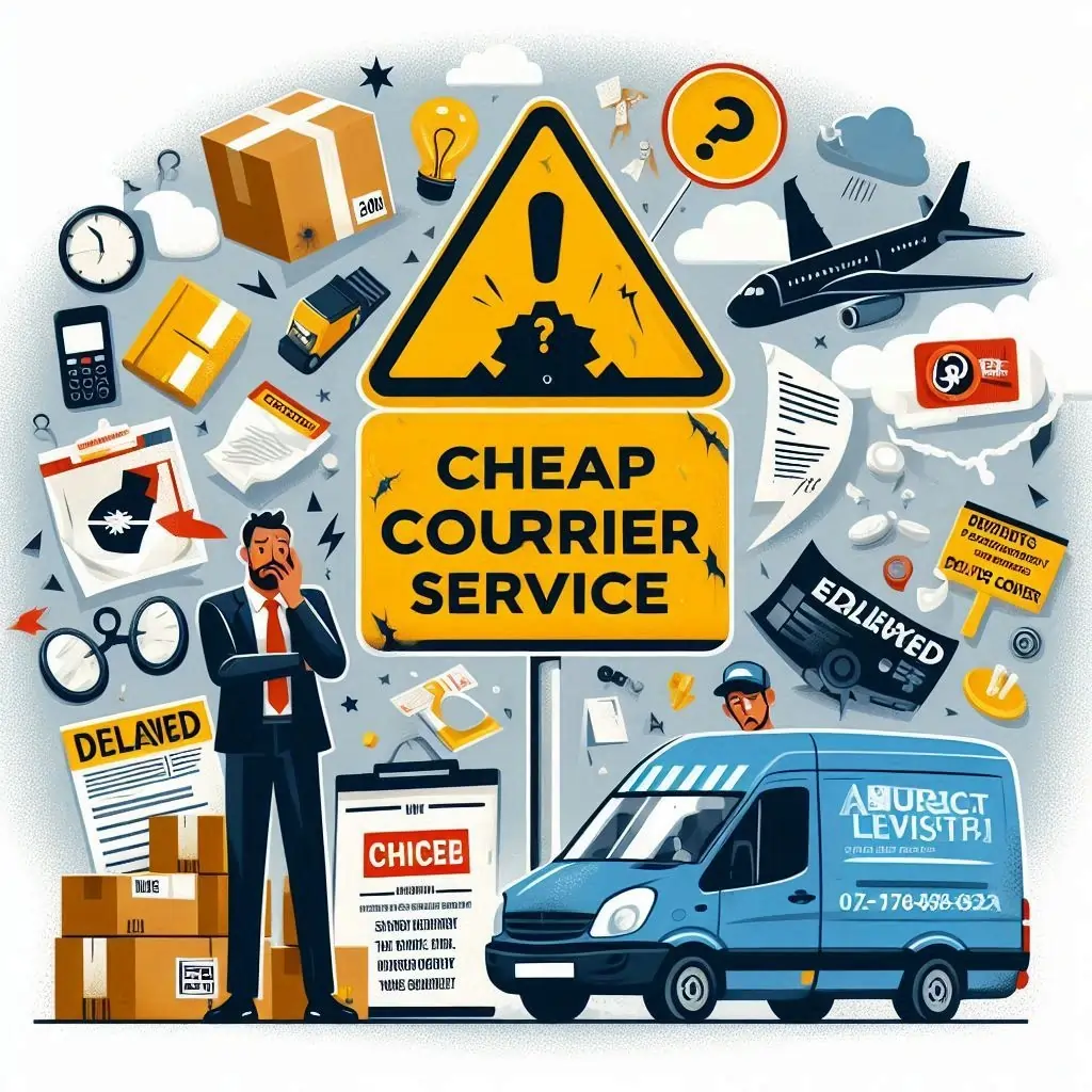 Cheap Courier Graphic